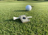 Brass "Ace of Spades" Golf Ball Marker