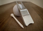 Aluminum Golf Divot Tool With Thumb Pocket