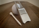 Aluminum Golf Divot Tool With Thumb Pocket