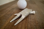 Aluminum Golf Divot Tool With Thumb Pocket