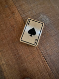 Brass "Ace of Spades" Golf Ball Marker