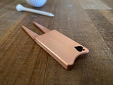 Copper Golf Divot Tool with Spade